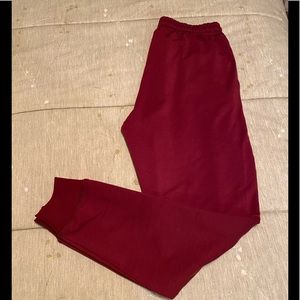 Lularoe Cranberry Jogger Sweatpants